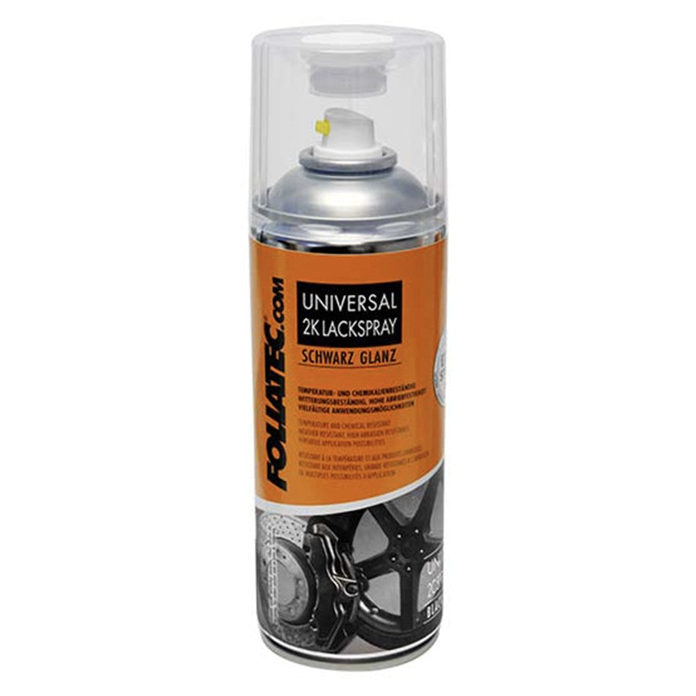 UNIVERSAL 2C SPRAY GLOSS BLACK PAINT 400 ML