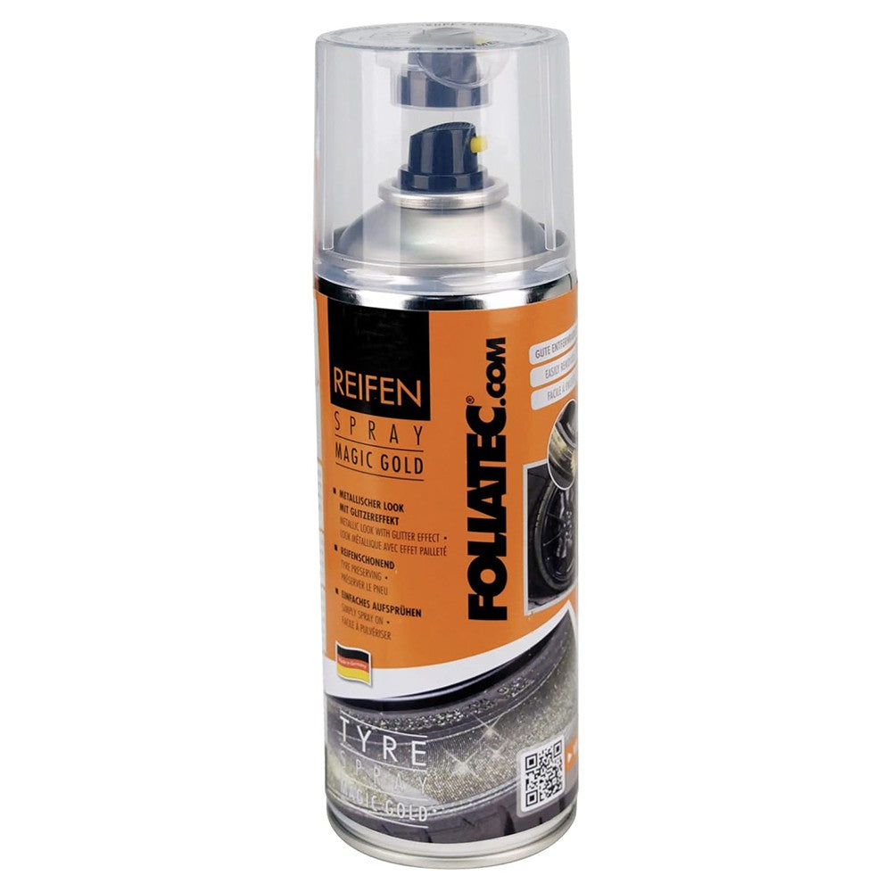 SPRAY PARA NEUMATICOS DORADO 400 ML