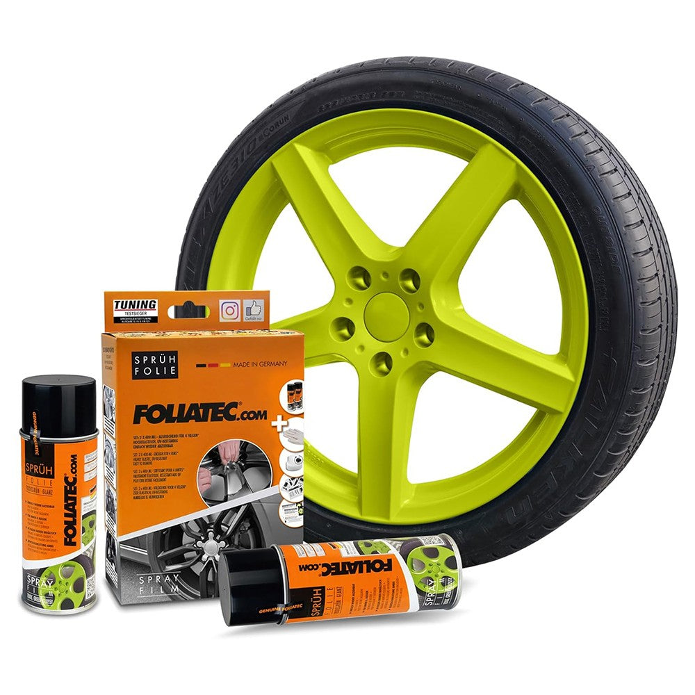 GOMA LIQUIDA SET TOXIC VERDE BRILLANTE 2 X 400 ML