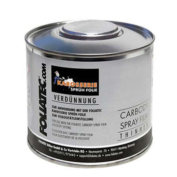 FOLIATEC THINNER FOR CAR BODY GOMA LIQUIDA 1 X 500 FOLIATEC Performance Motorsport Part
