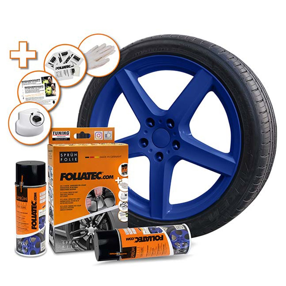 GOMA LIQUIDA SET AZUL BRILLANTE 2 X 400 ML