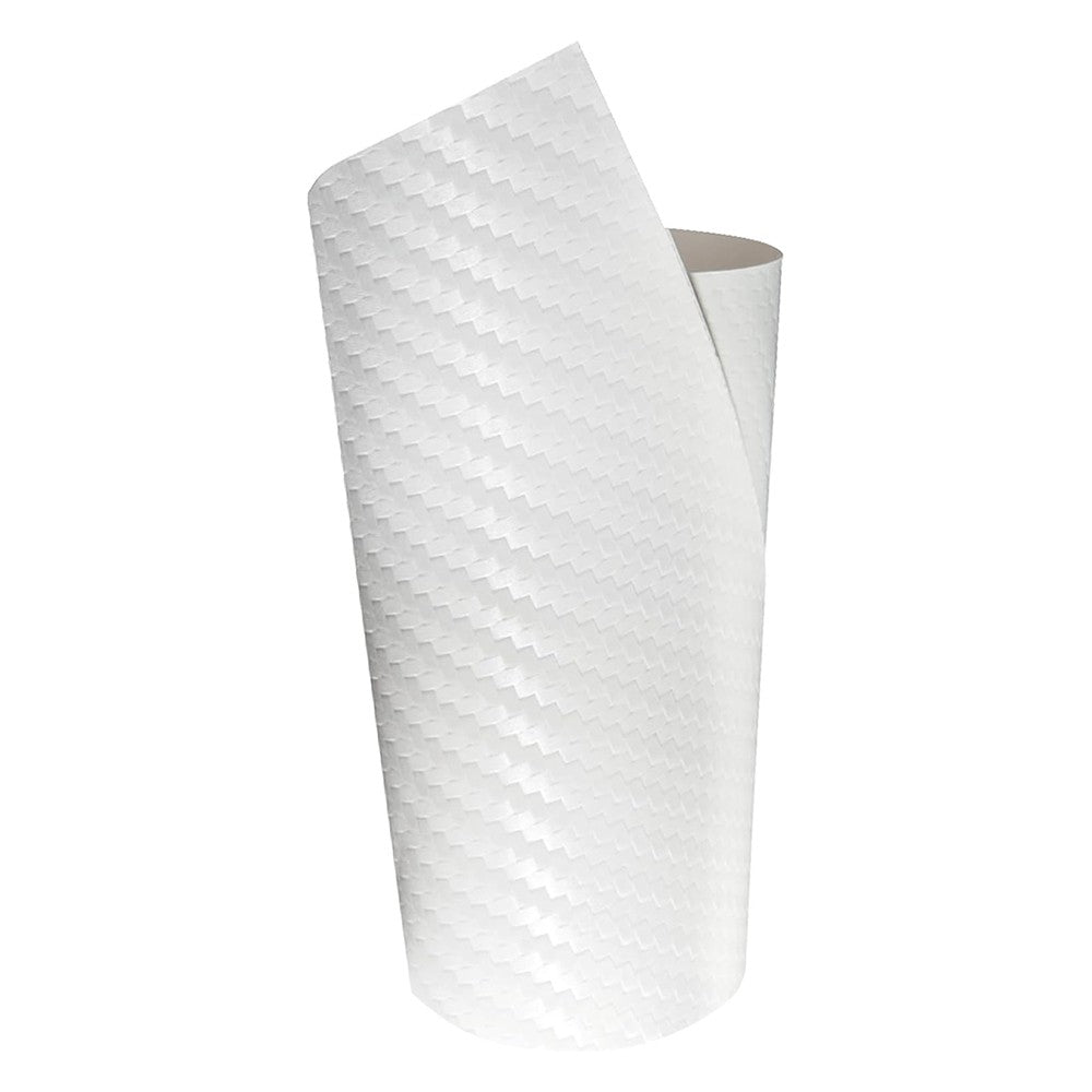 COCKPIT DESIGN ULTRA CARBON WHITE SHEET 50 X 50 CM