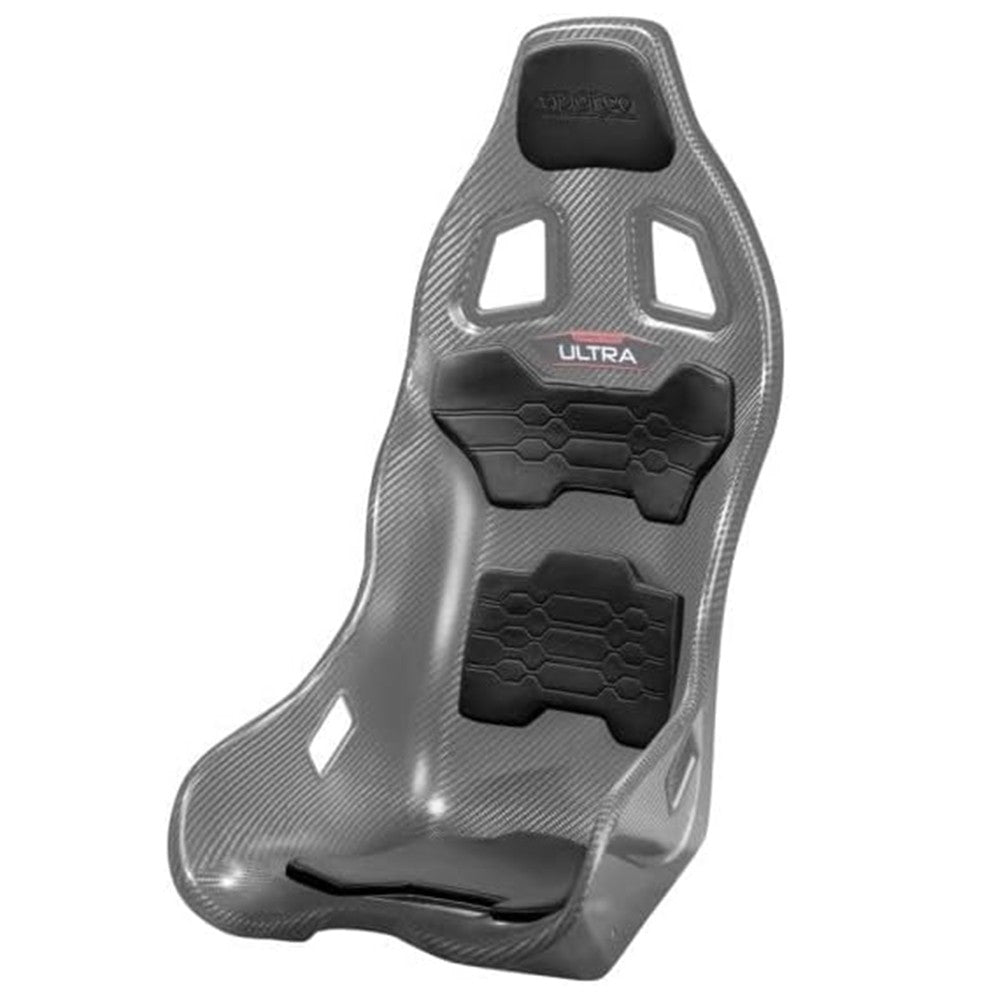 KIT 4 ALMOHADILLAS ASIENTO SPARCO ULTRA ALCANTARA NEGRO