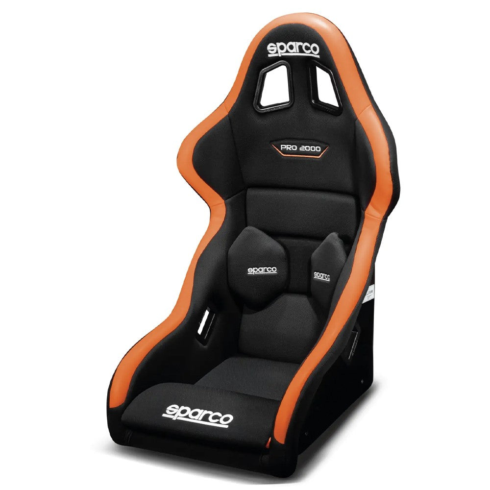 ASIENTO SPARCO PRO 2000 QRT GAMING NEGRO/AMARILLO FLUOR