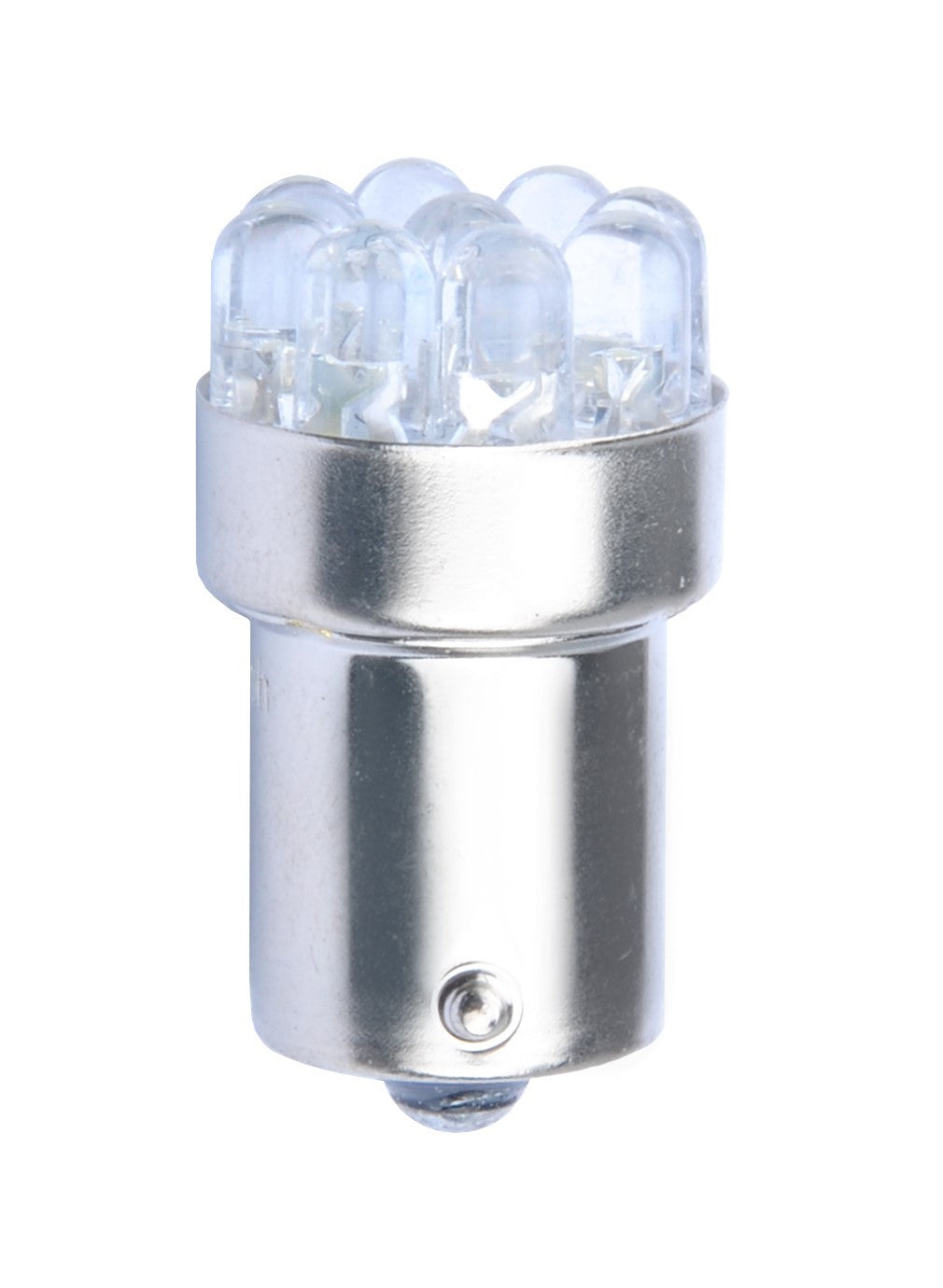 L033W - BA15S 9 X LED 5MM 12V BLANCO | 10 UDS