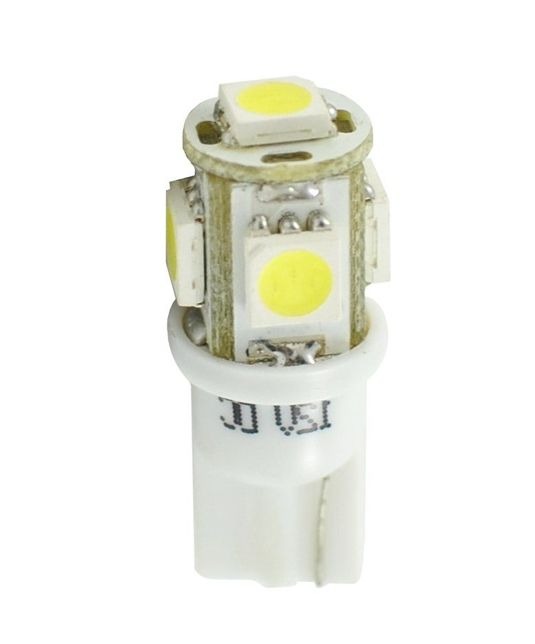 L054W - W5W 5XSMD5050 12V BLANCO | 10 UDS
