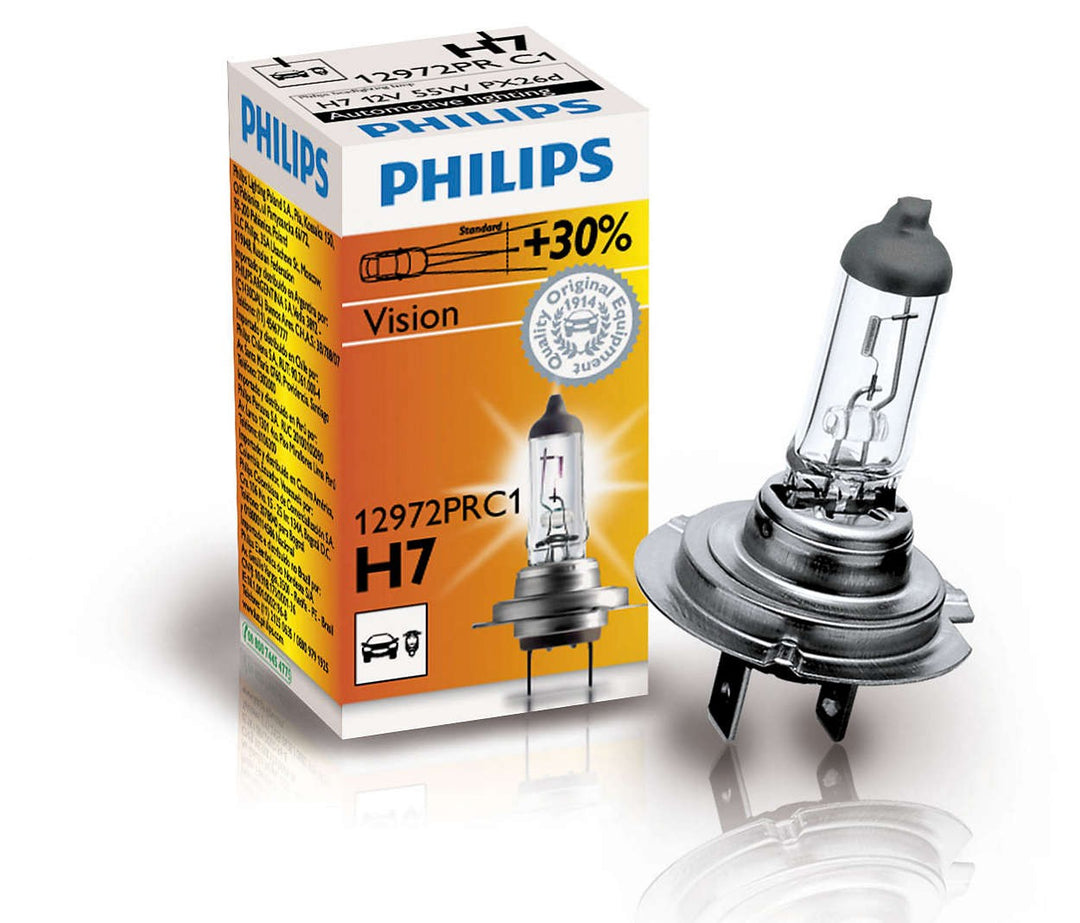 PHILIPS H7 VISION 12V55W PX26D C1