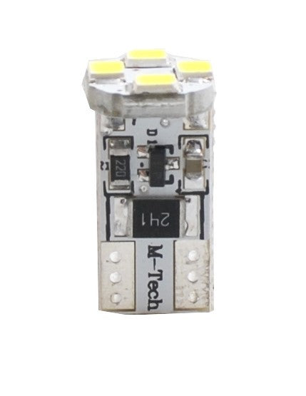 L329W - W5W 4XSMD3528 12V CANBUS BLANCO | 10 UDS