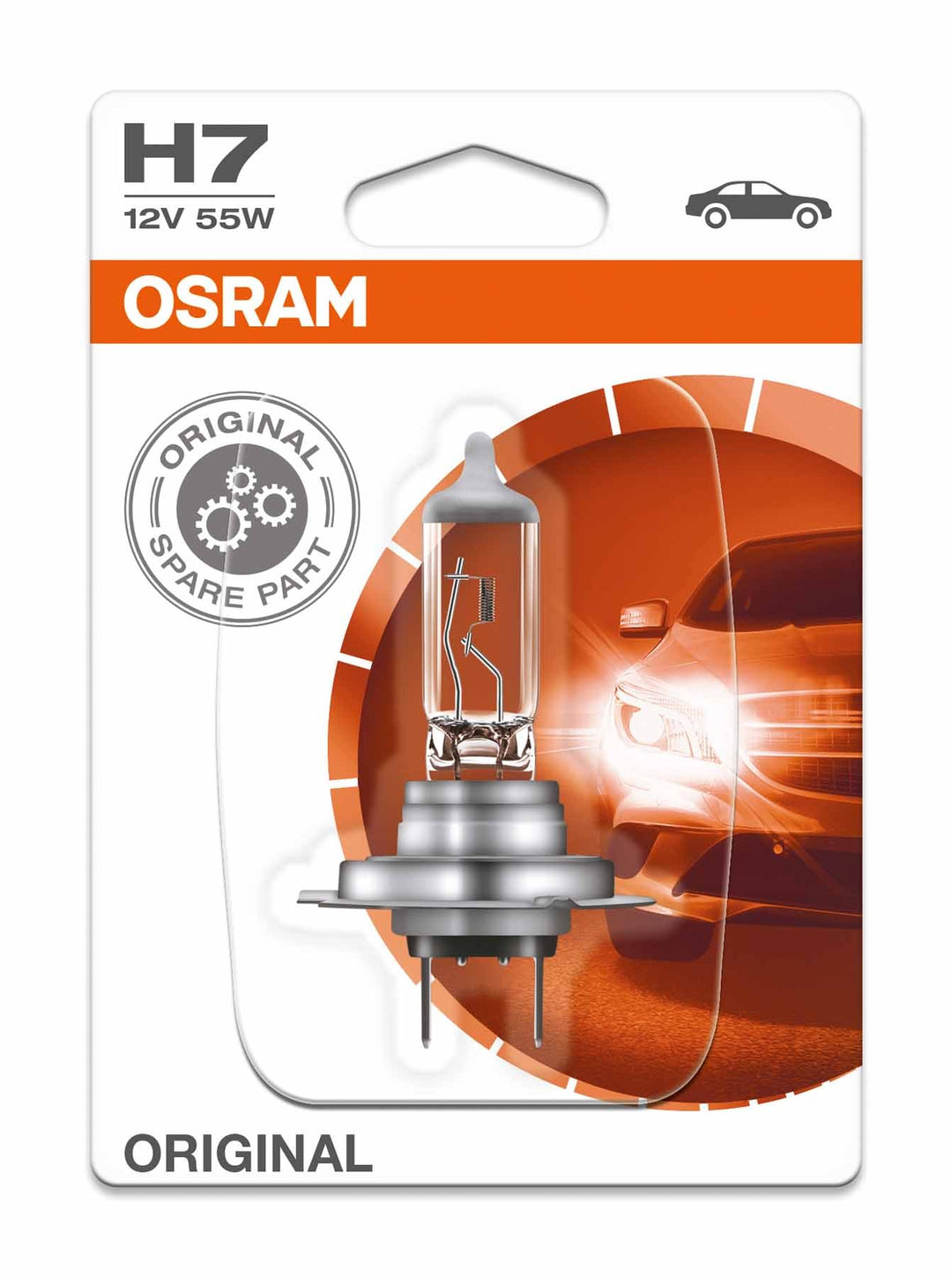 HALOGEN OSRAM PX26D 12V 55W H7-01B