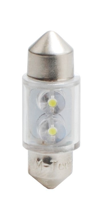 L025W - C5W 31MM 2 X LED 12V BLANCO | 10 UDS