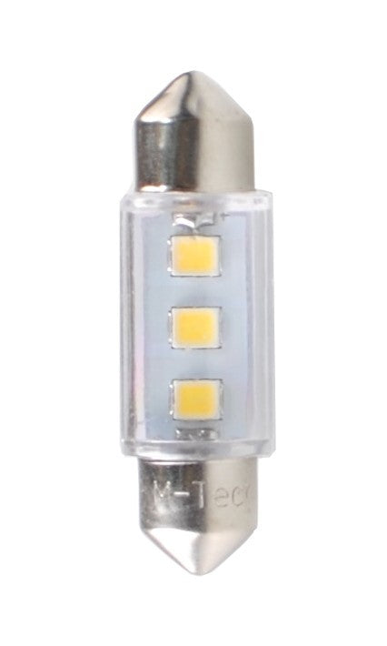 L090W - C5W 36MM 3XSMD3528 12V BLANCO | 10 UDS