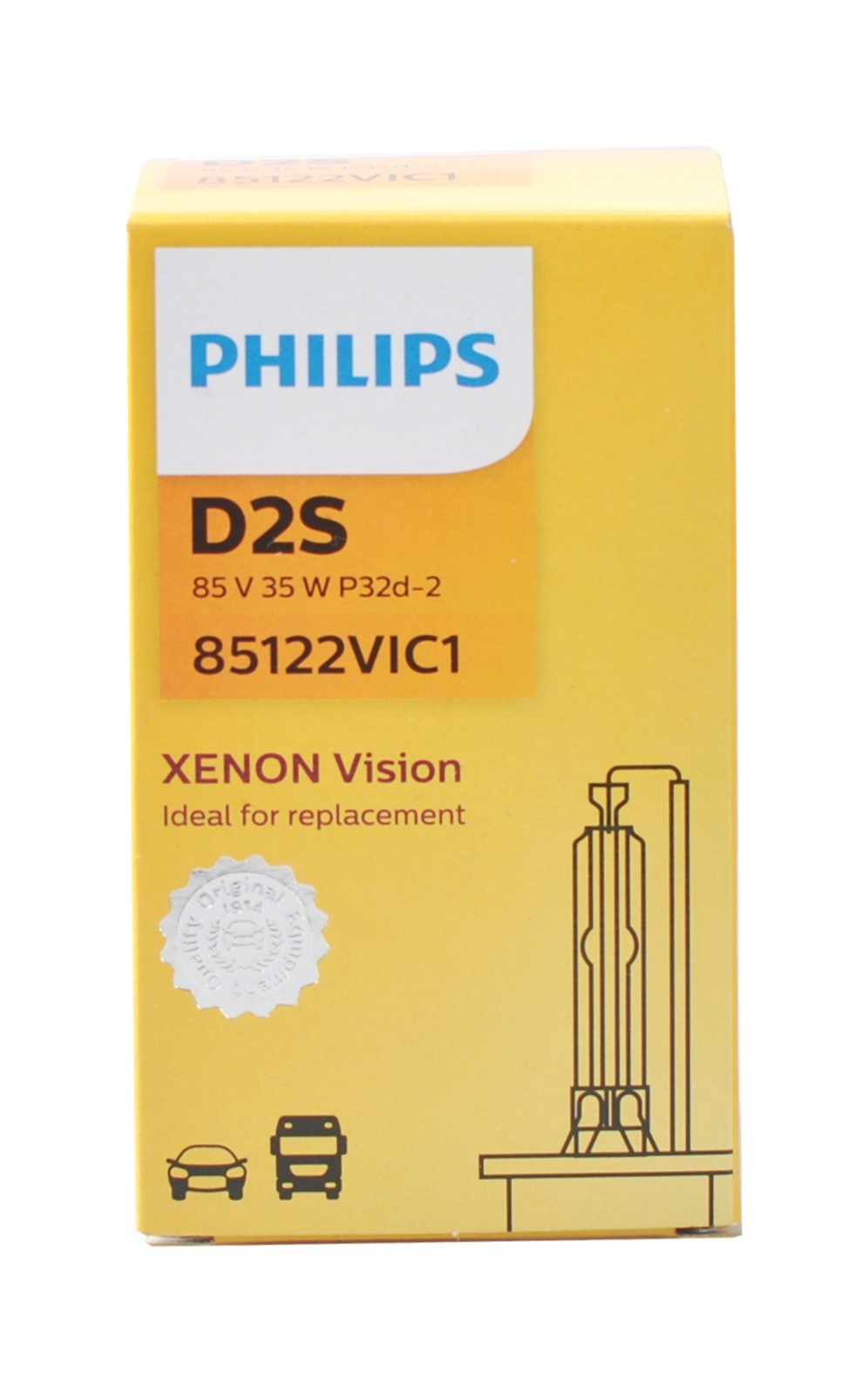 PHILIPS D2S VISION 85V35W P32D-2 C1