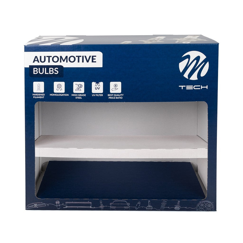 M-TECH HALOGENLAMPEN-DISPLAY
