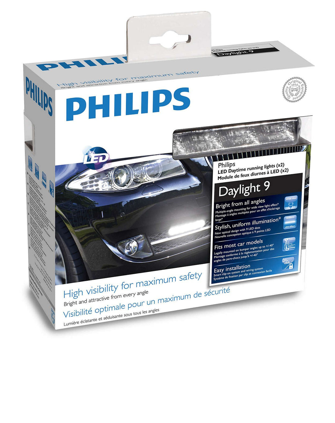 PHILIPS LED DAYLIGHT 9 12V6 CLICK 2 X1