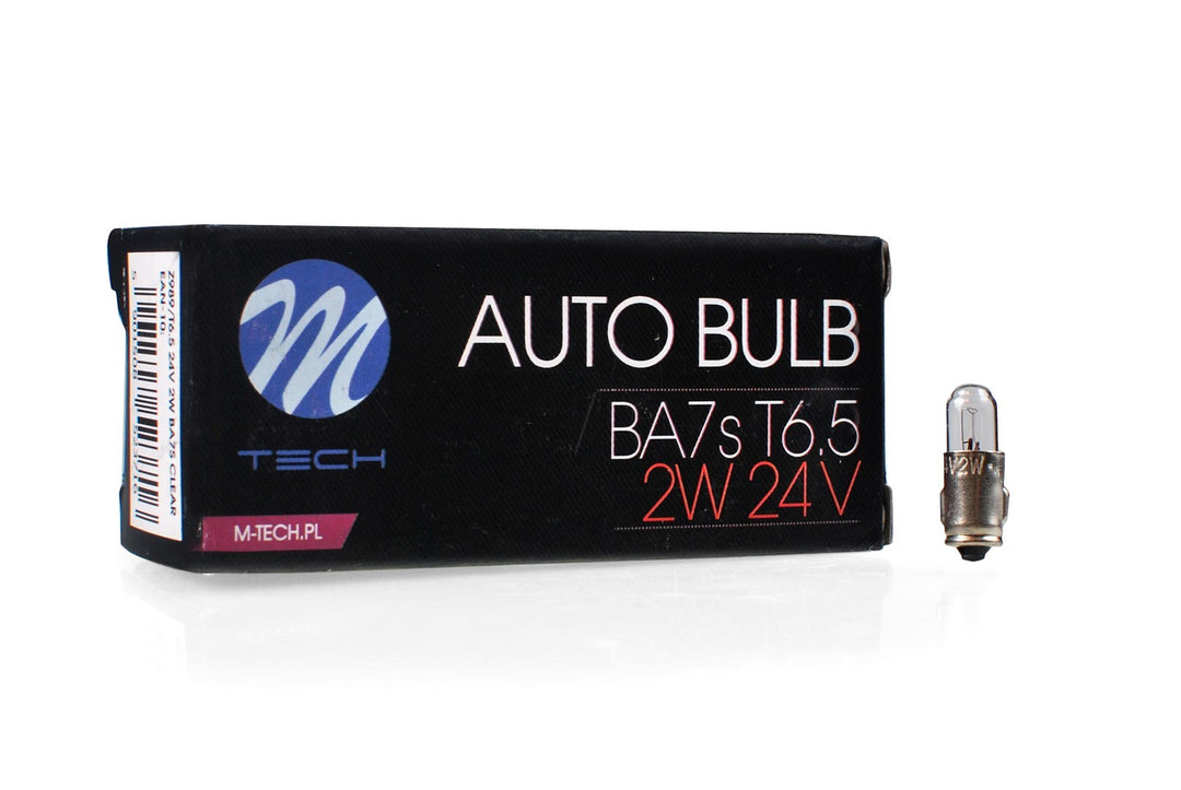 LÁMPARA M-TECH T6.5 BA7S 24V/2W