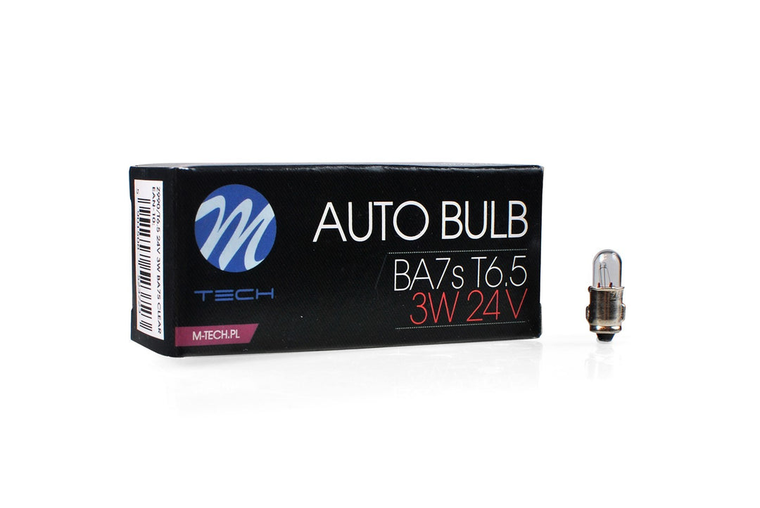 LÁMPARA M-TECH T6.5 BA7S 24V/3W