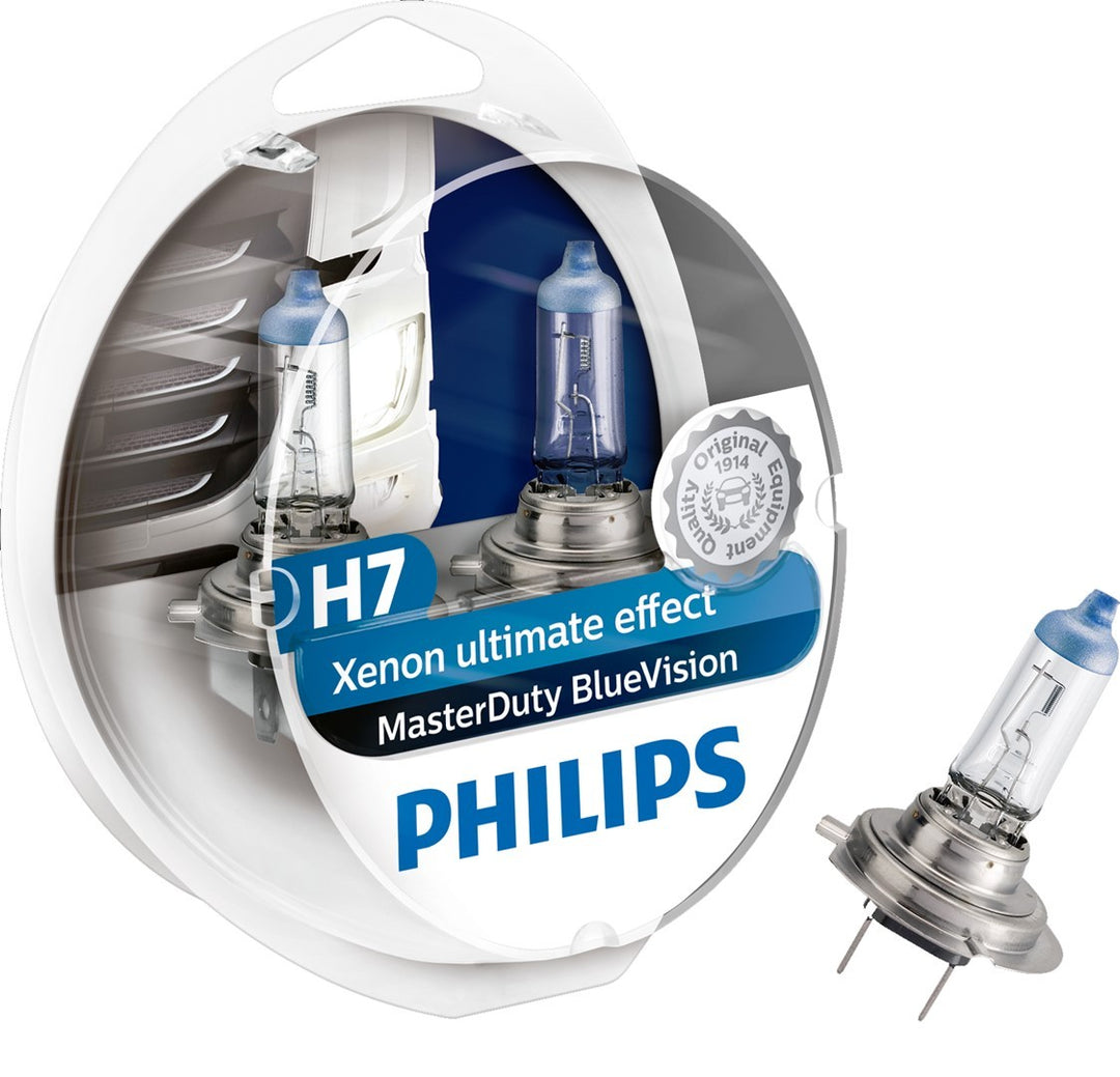 PHILIPS H7 MASTERDUTY BLUEVISION 24V70W PX26D S2