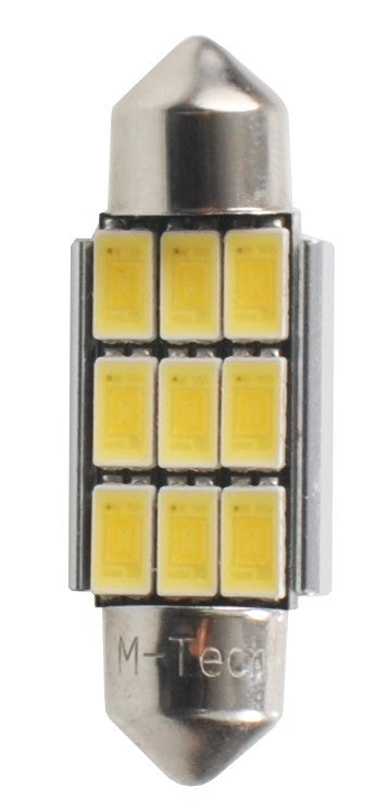 L815W - C5W 36MM 9XSMD5630 12V BLANCO
