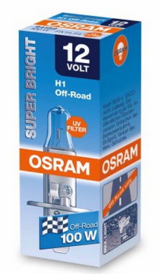 HALOGEN OSRAM SUPER BRIGHT PREMIUM H1 PX14,5S 12V 100W
