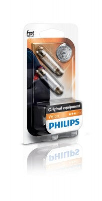 PHILIPS FESTOON T10,5X43 12V10W SV8,5 B2