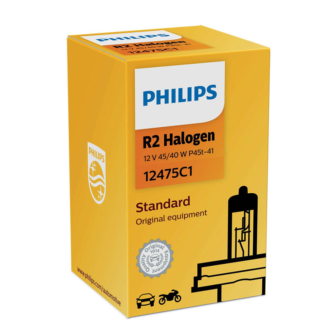 PHILIPS R2 VISIO 12V45/40W P45T-41 C1