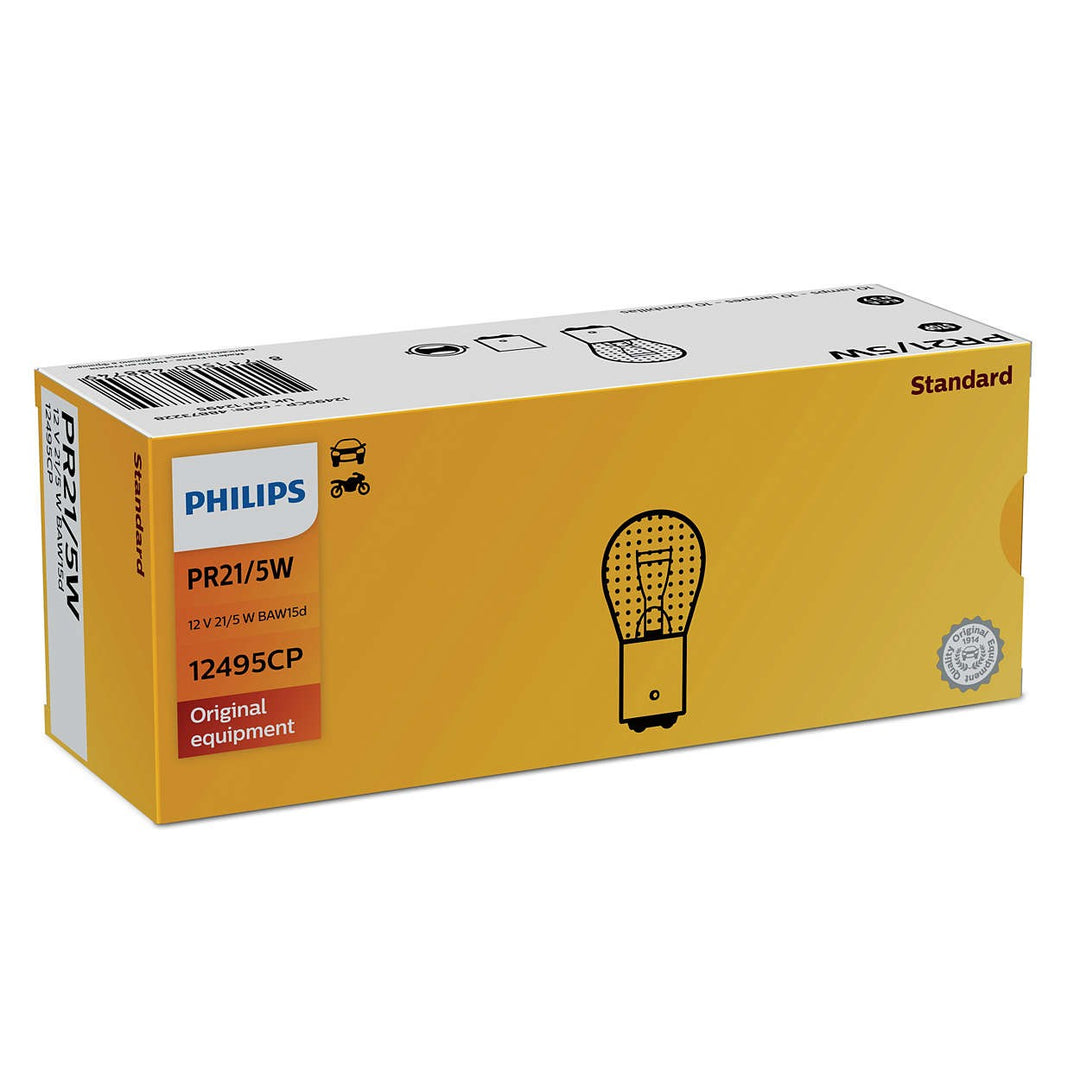 PHILIPS PR21/5W 12V41050 BAW15D CP | 10 PCS