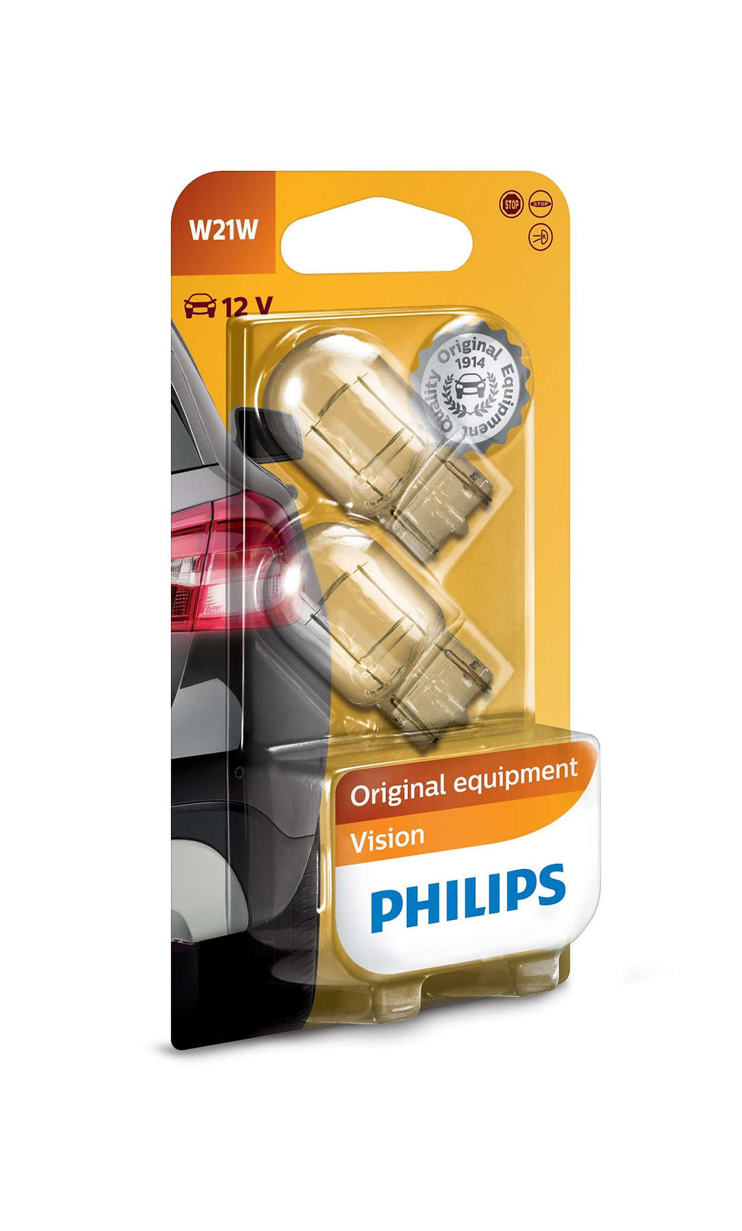 PHILIPS W21W 12V W3X16D B2