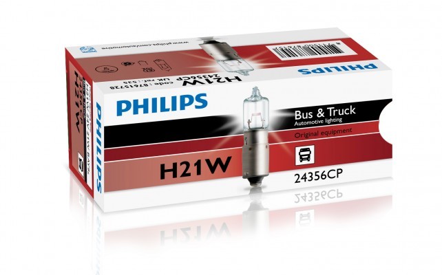 PHILIPS H21W 24V21W BAY9S CP | 10 UDS