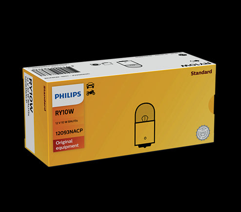 PHILIPS RY10W 12V10 BAU15S CP | 10 PCS