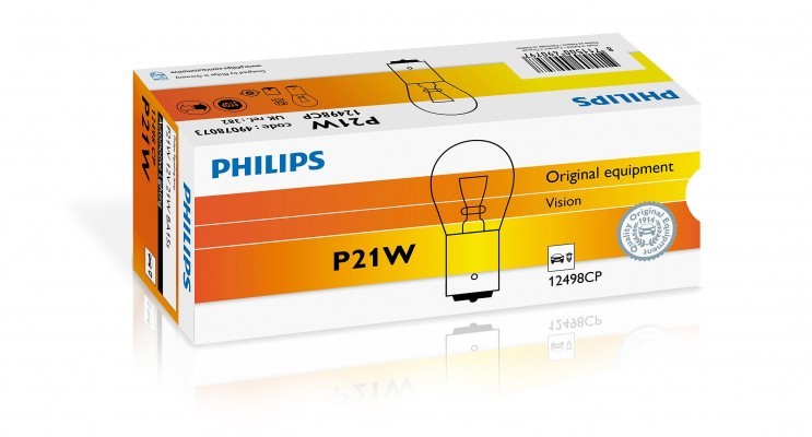 PHILIPS P21W 12V21 BA15S CP