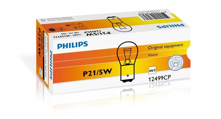 PHILIPS P21/5W 12V41050 BAY15D CP | 10 PCS