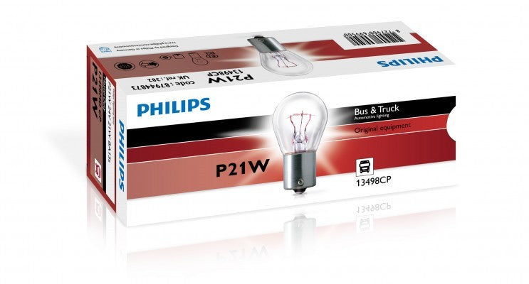 PHILIPS P21W 24V21W BA15S CP | 10 PCS