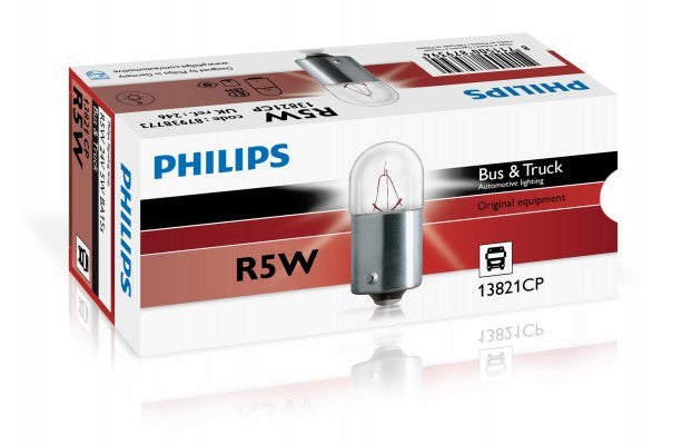 PHILIPS R5W 24V5 BA15S CP | 10 PCS
