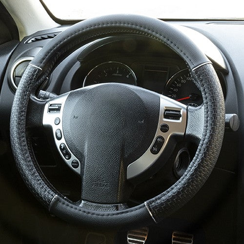 Lenkradverkleidungseinsatz schwarz verchromt CS 6