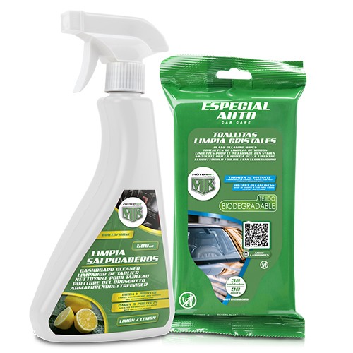 Lemon Splash Pack und MTK CS6 Fensterreinigungstücher