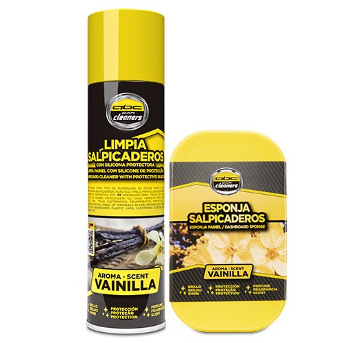 ABC CLEANERS VANILLE DUO-PACK SCHWAMM- UND ARMATURENBRETT-REINIGER