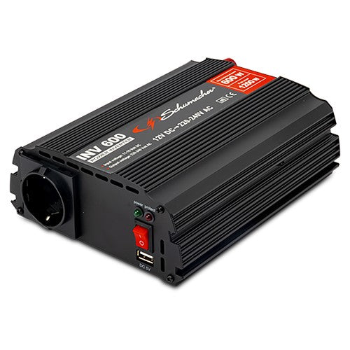CONVERSOR CORRIENTE 600/1200W SCHUMACHER CS4