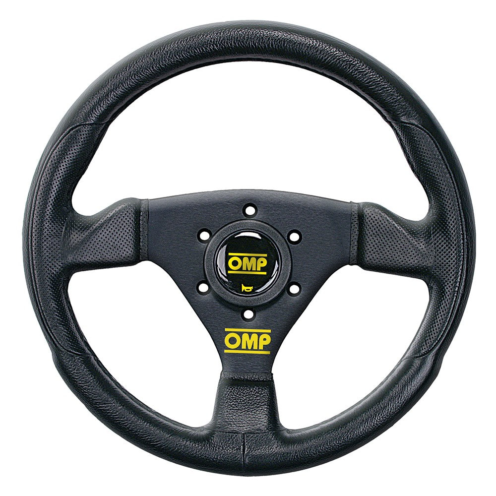 VOLANTE OMP TRECENTO UNO POLIURETANO 300MM NEGRO