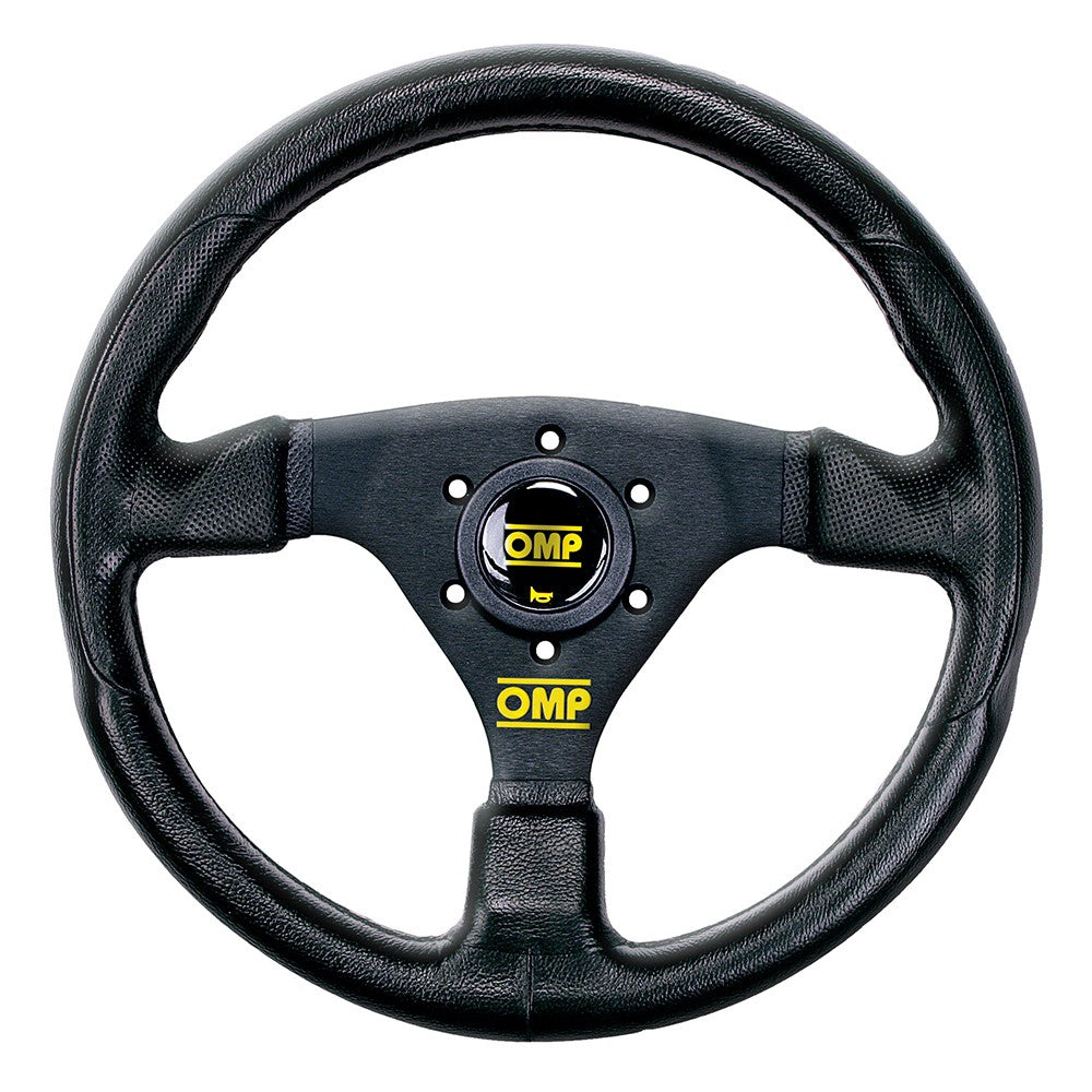 VOLANTE OMP RACING GP POLIURETANO 330MM NEGRO