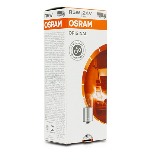 OSRAM ORGINAL 5627 BA15S 24V 5W R5W | 10 UDS