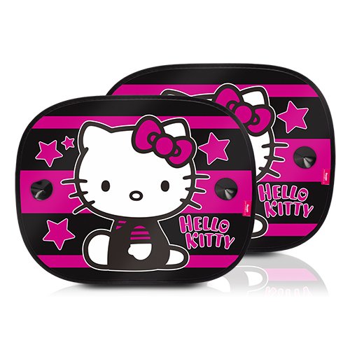 2 CORTINILLAS STAR HELLO KITTY (STOCK LAST )