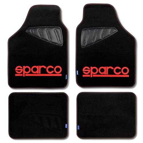 ALFOMBRA MOQUETA SPC ROJO 4 PIEZAS CS 6