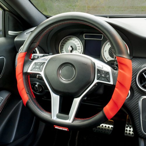 FUNDA VOLANTE SPC ROJO/NEGRO CS10