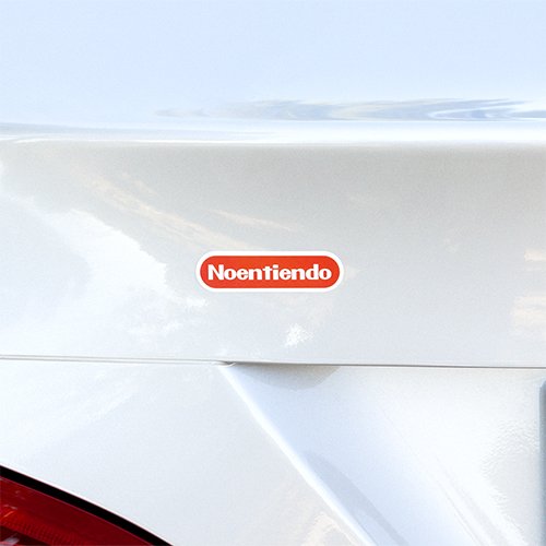 PEGATINA NOENTIENDO