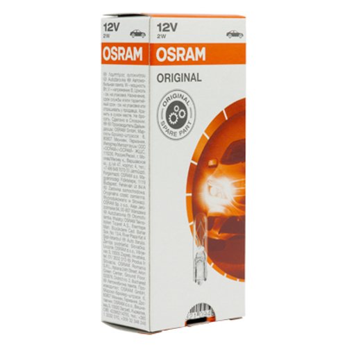 OSRAM ORGINAL 2722 W2X4,6D 12V 2W | 10 UDS