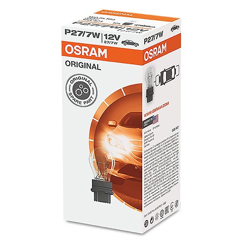 OSRAM ORGINAL 3157 P27/7W 12V 27/7W W2,5X16Q | 10 UDS