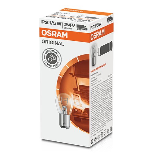OSRAM ORGINAL 7537 BAY15D 24V 21/5W P21/5W | 10 UDS