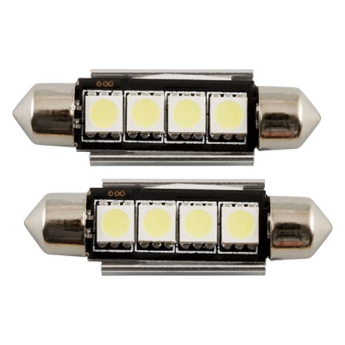 BOMBILLA PLAFONIER 4 LED 42 MM HP CAN-BUS BLANCA CS36