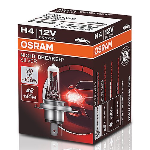 NIGHT BREAKER® SILVER H4