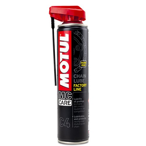LUBRICANTE CADENAS FACTORY C4 SPRAY 400 ML CS12 MOTUL